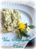 Risotto con i carletti (Silene vulgaris)