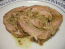 Pancetta di vitella con porcini