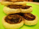 Ventagli al cioccolato