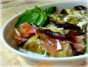 Involtini di melanzana con prosciutto crudo