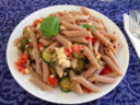 Con e Senza Bimby, Penne Rigate al Farro con Zucchine e Broccoli