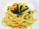 SPAGHETTI ALLA CHITARRA CON ZUCCA E ASPARAGI