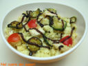 Couscous con zucchine, pollo e glassa all’aceto balsamico