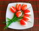 Antipasto "Tulipani di pomodoro"