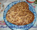 Torta zafferano e mandorle