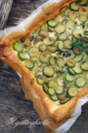 Quiche agli zucchini, toma di Lanzo e maggiorana