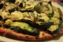 Pizza con Zucchine Grigliate e Lou Blau