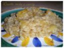 Risotto con mela e curry