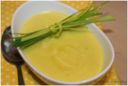 Crema di porri e patate profumata alla curcuma