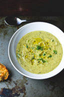 Crema di patate e carciofi / Soup with potatoes and artichokes