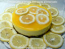 cheesecake al limone con coulis di limoncello