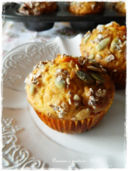 Muffins integrali alla zucca di Lorraine Pascale (e della Simo)