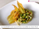 Scialatielli con zucchine novelle e i loro fiori