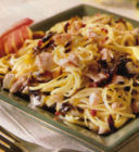 Tagliolini saltati con trevisana.