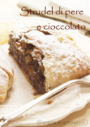 Strudel di pere e cioccolato