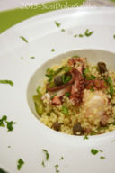Polpo e Cous Cous all'Insalata