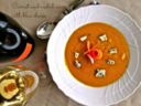 Ricetta crema di carote e ravanelli con gorgonzola