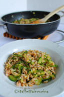 Farotto zucchine e zenzero