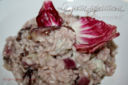 Risotto "rosso" radicchio e gorgonzola dolce