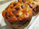 Muffins con le gocce di cioccolato