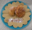 Frittelle di mele alla cannella