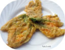 Fiori di zucchina fritti
