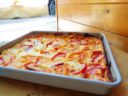 Clafoutis prugne e albicocche