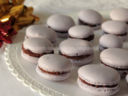 Macarons con ganache al cioccolato