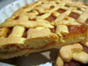 Crostata con marmellata di mele,pere e cannella