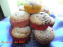 Muffins con cuore di cioccolato al caffè