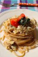 LINGUINE INTEGRALI CON ALI DI RAZZA