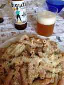 Con e Senza Bimby, Sedani al Farro con Salmone e Piselli