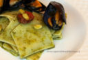 Maltagliati Pesto e Cozze