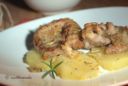 Teneroni di vitello con erbe aromatiche al forno