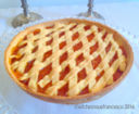 Crostata con marmellata all'arancia