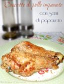 Coscette di pollo impanate con semi di papavero