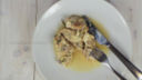 PETTO DI POLLO CON FUNGHI E SALSA ALLA SENAPE AL CARTOCCIO