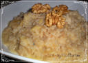 Risotto con mela, gorgonzola e noci