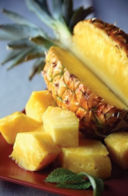 Antipasto d'ananas gratinato