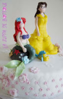 Torta di Ariel e Bella...guardando il lato positivo della faccenda...