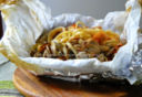 CARTOCCIO DI LINGUINE ALLO SCOGLIO