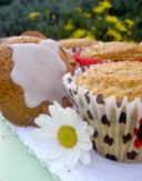 Lemon poppy seeds muffins