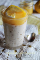 MOUSSE DI AVENA ALLA RICOTTA E LEMON CURD