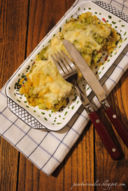 Lasagne di panissa con broccoli e pecorino romano