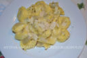 Tortelli pepe e mandorle