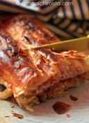Strudel con Fontina, Prosciutto Cotto e Noci