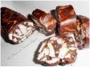 Salame dolce con marshmallow-