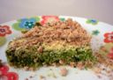 Ceci, spinaci, quinoa... crumble. E tutto senza burro. Impossibile non fare il bis!