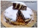 Torta zebrata vegan
