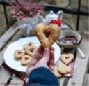 Cuori teneri di farina di castagne per la colazione di San Valentino